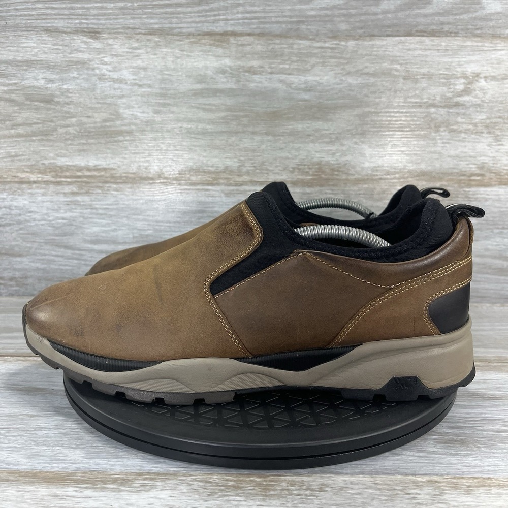 Johnston & Murphy Mens XC4 Prentiss Brown Leather Loafers 11.5 59-3352